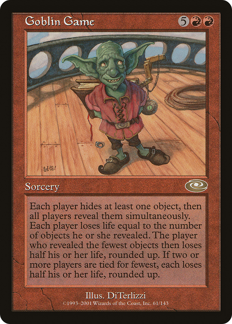 Goblin Game (PLS-061) - Planeshift Foil