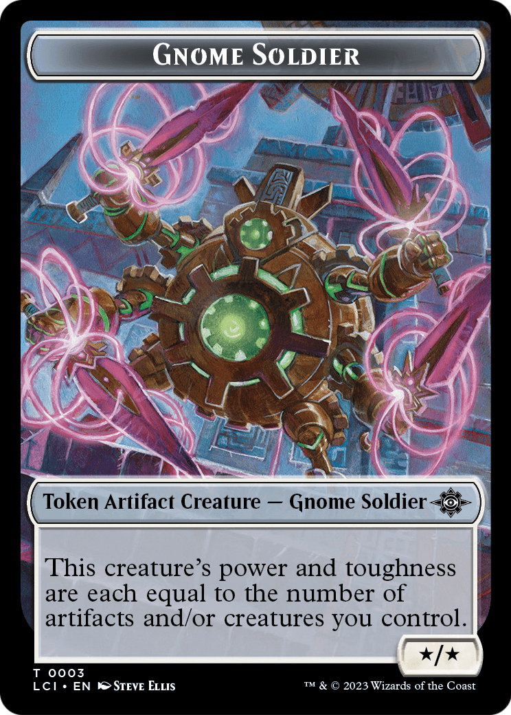 Gnome Soldier (TLCI-003) - The Lost Caverns of Ixalan Tokens Foil