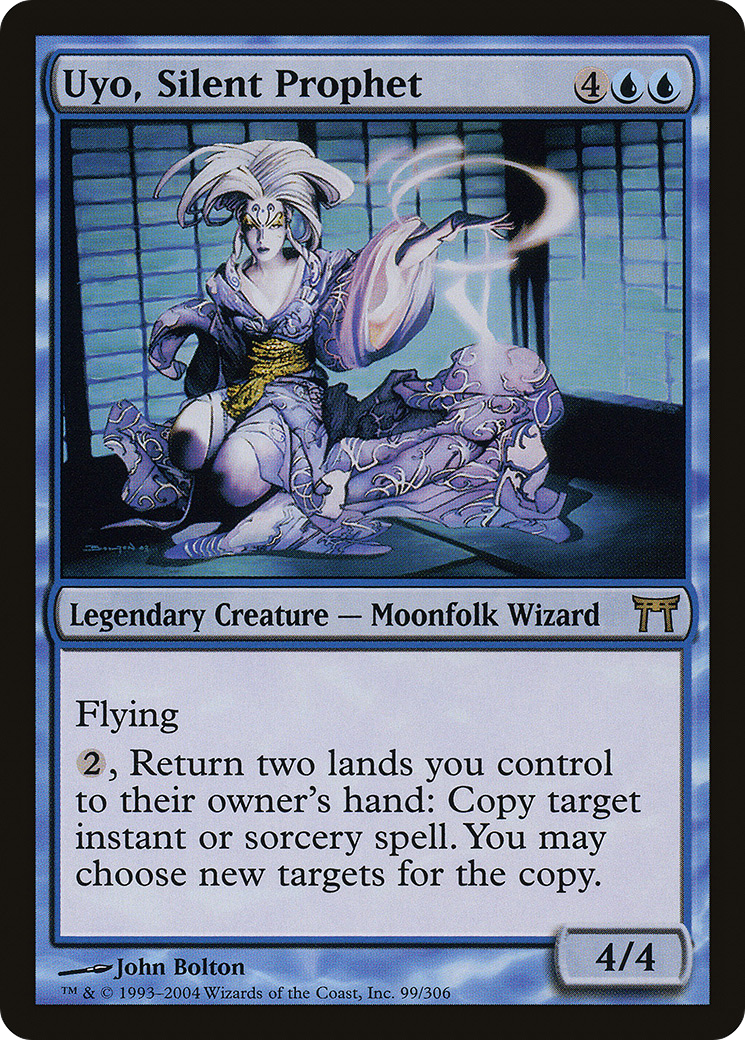 Uyo, Silent Prophet (CHK-099) - Champions of Kamigawa Foil