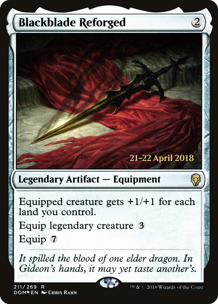 Blackblade Reforged (PRE-211) - Dominaria Promos Foil