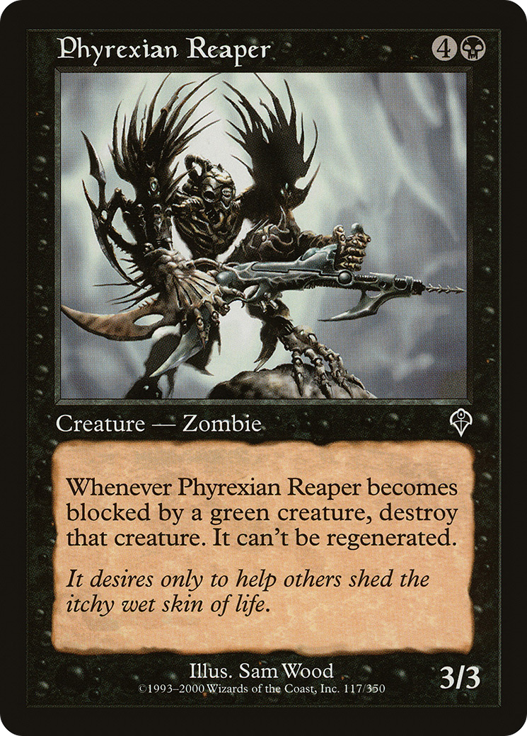 Phyrexian Reaper (INV-117) - Invasion Foil