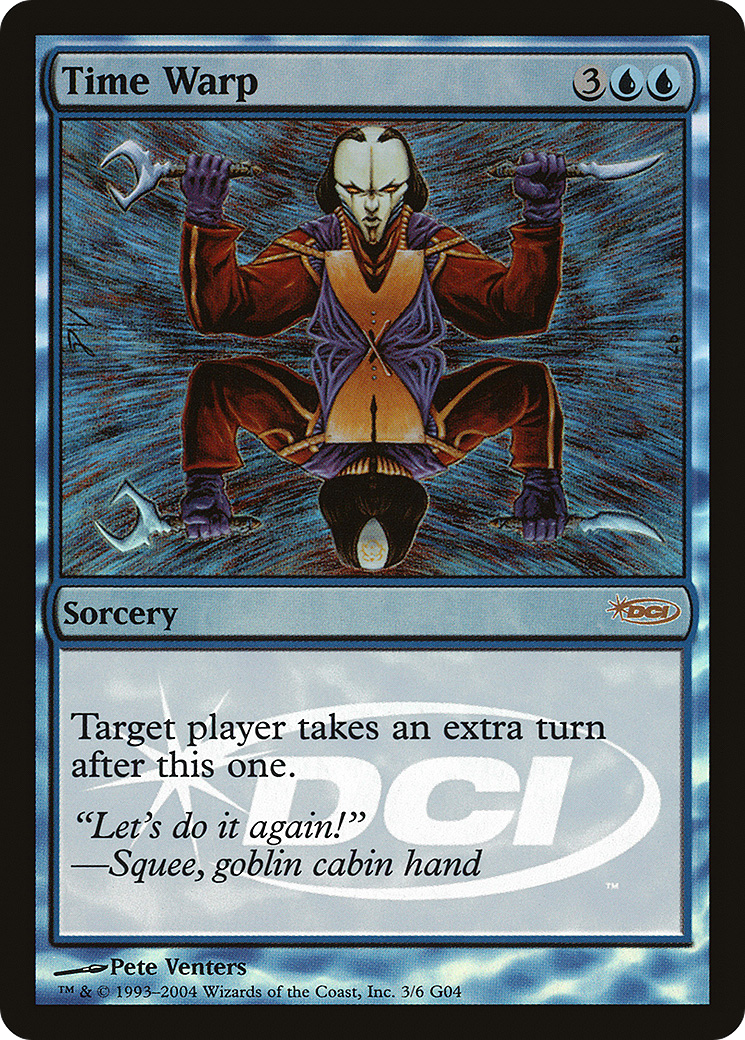 Time Warp (JDG-003) - Judge Gift Cards 2004 Foil