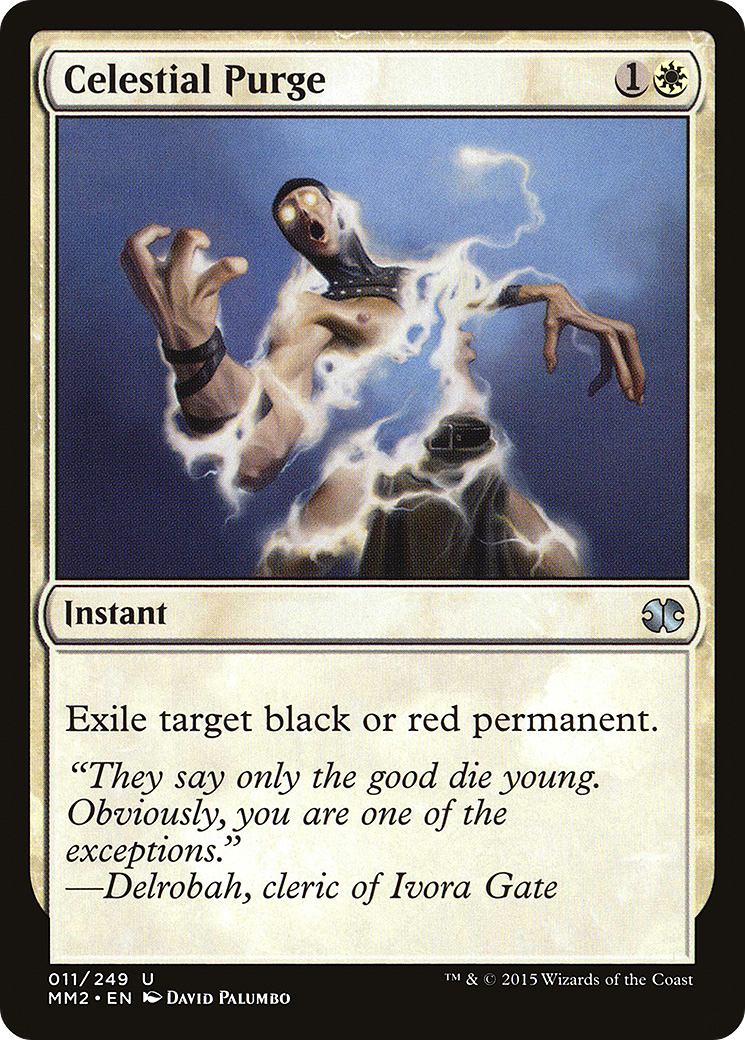 Celestial Purge (MM2-011) - Modern Masters 2015 Foil