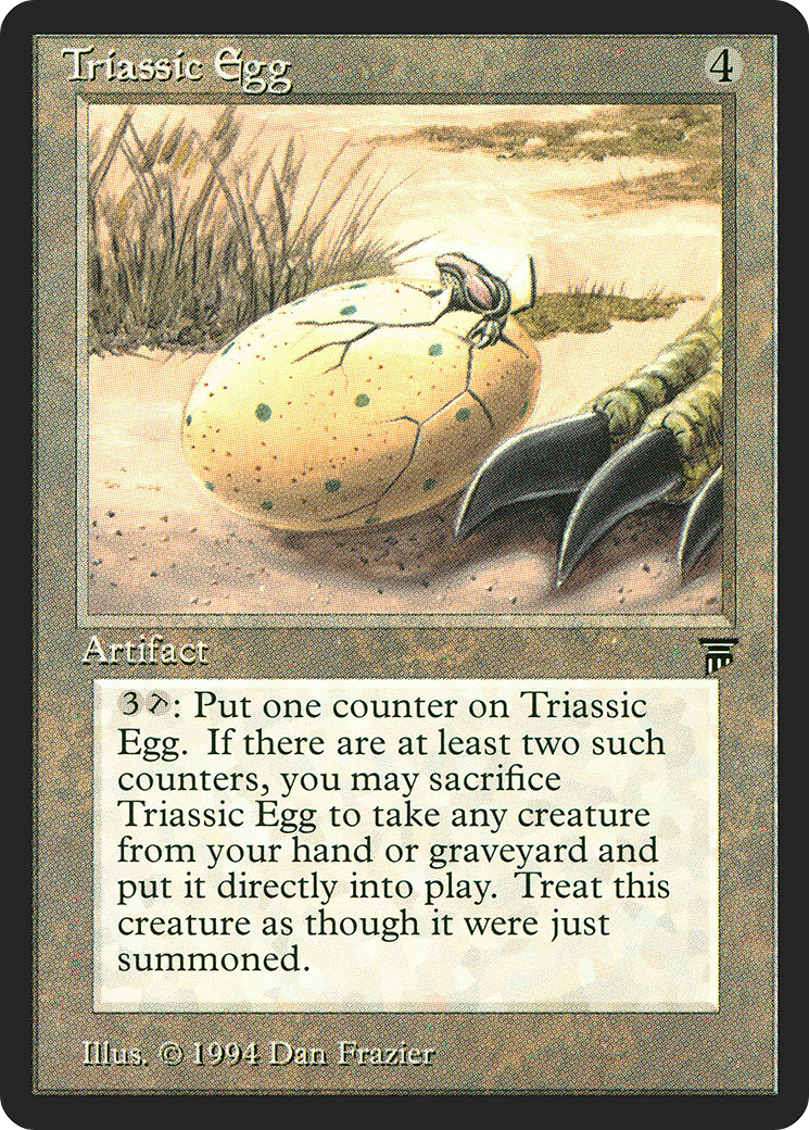 Triassic Egg (LEG-) - Legends