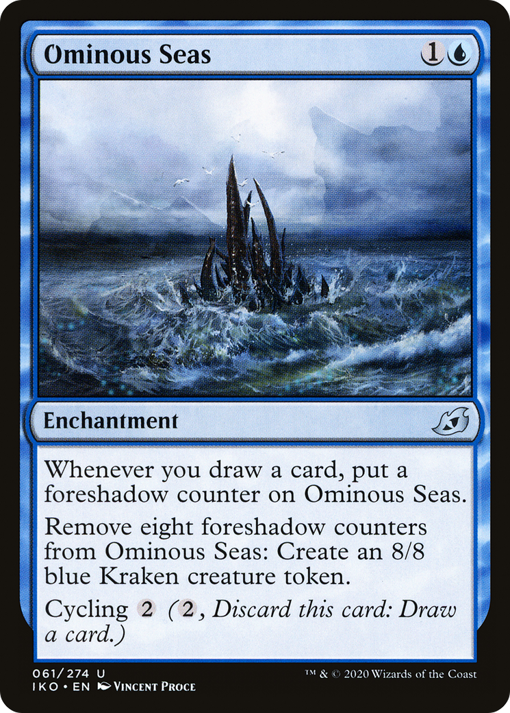 Ominous Seas (IKO-061) - Ikoria: Lair of Behemoths Foil