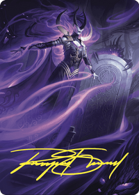 Ashiok, Wicked Manipulator // Ashiok, Wicked Manipulator (AWOE-010) - Wilds of Eldraine Art Series (Borderless)