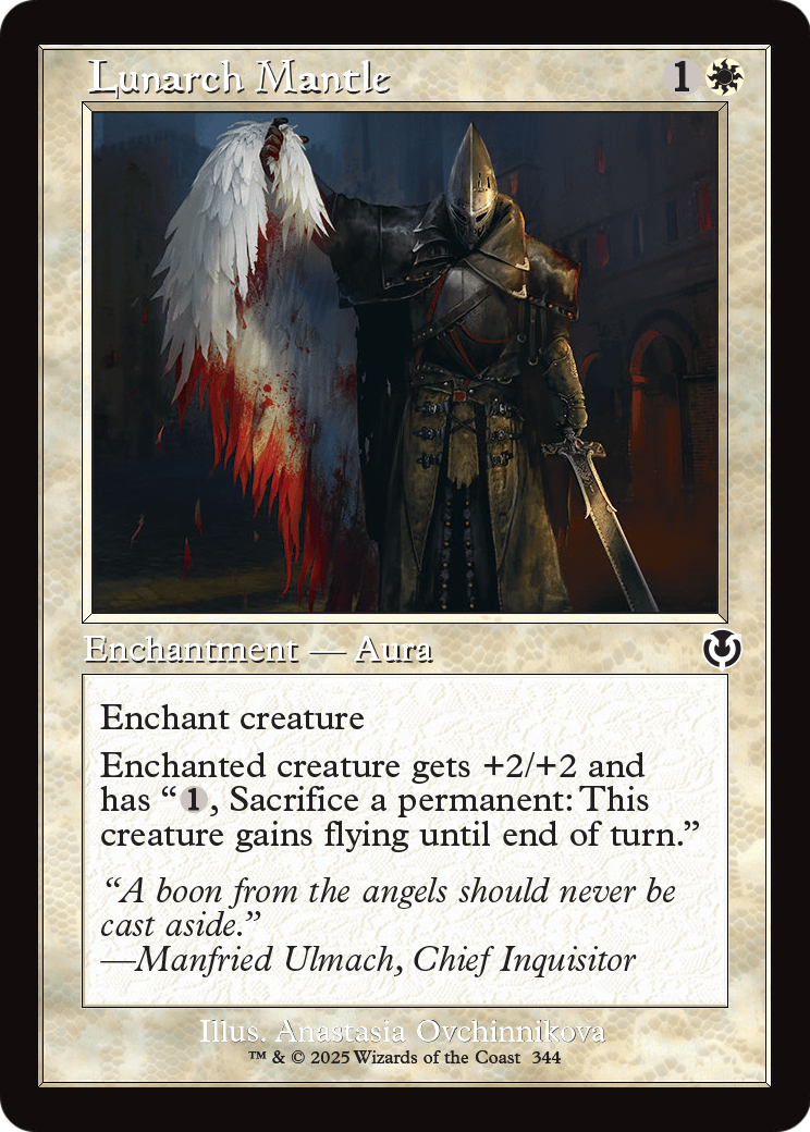 Lunarch Mantle (Retro Frame) (INR-344) - Innistrad Remastered