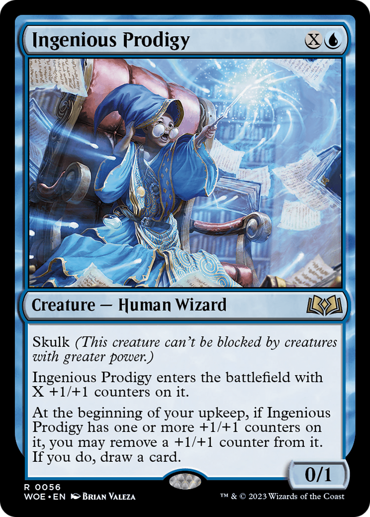 Ingenious Prodigy (WOE-056) - Wilds of Eldraine Foil