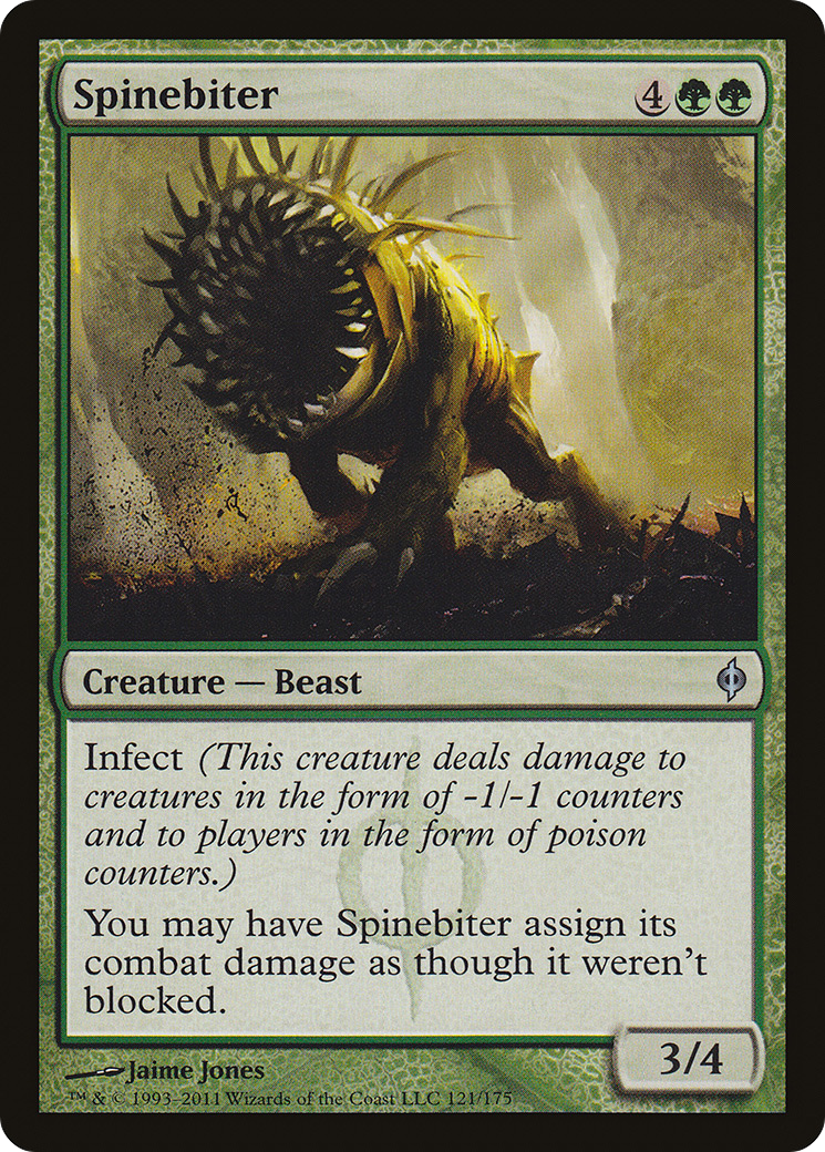 Spinebiter (NPH-121) - New Phyrexia Foil