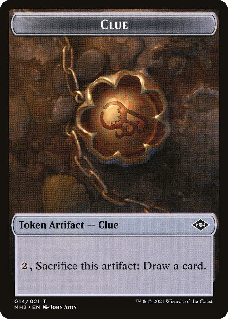 Clue (TMH2-014) - Modern Horizons 2 Tokens Foil