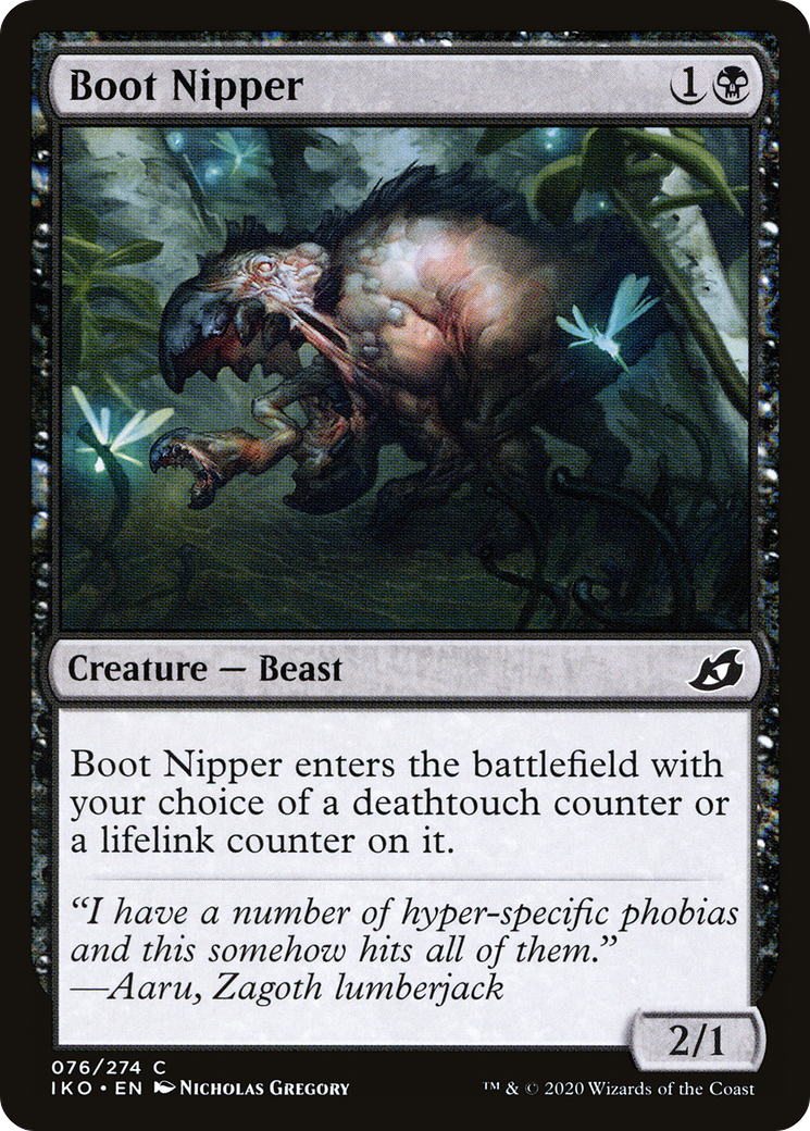 Boot Nipper (IKO-076) - Ikoria: Lair of Behemoths Foil