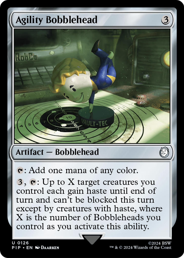 Agility Bobblehead (PIP-126) - Fallout