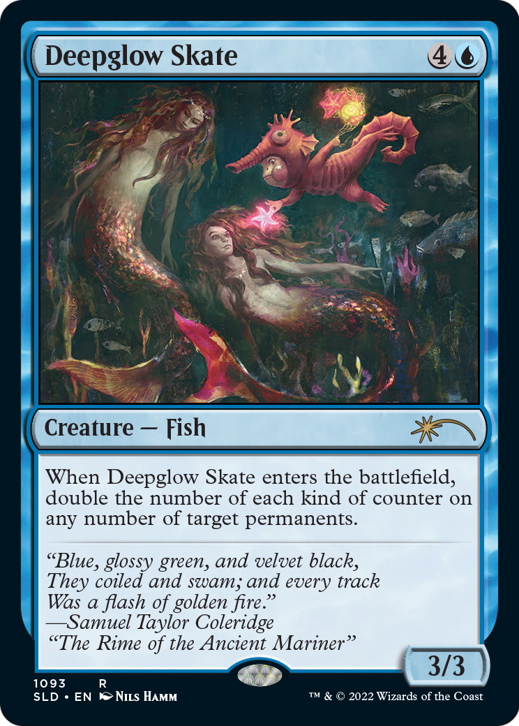 Deepglow Skate (SLD-1093) - Secret Lair Drop Foil