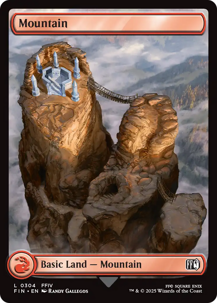 Mountain (0304) (FIN-304) - FINAL FANTASY Foil