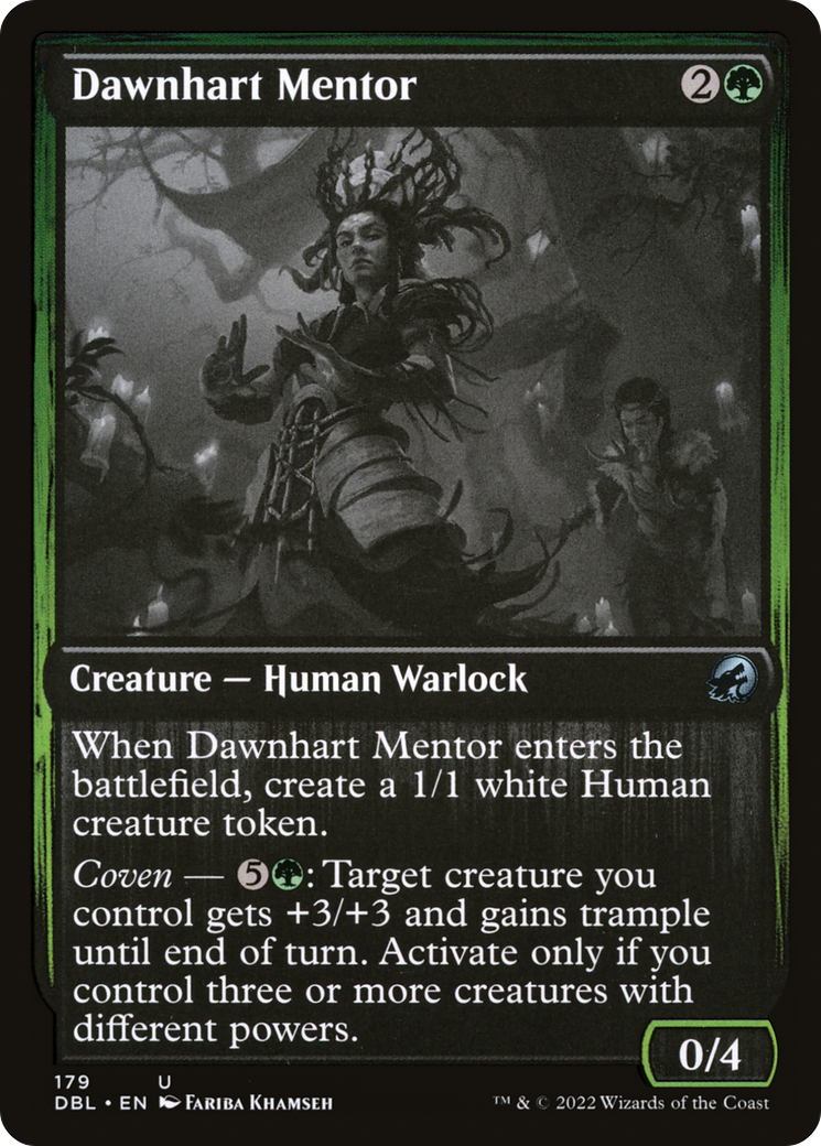 Dawnhart Mentor (DBL-179) - Innistrad: Double Feature