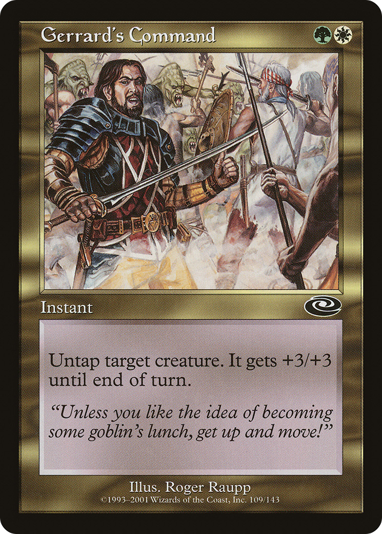 Gerrard's Command (PLS-109) - Planeshift Foil