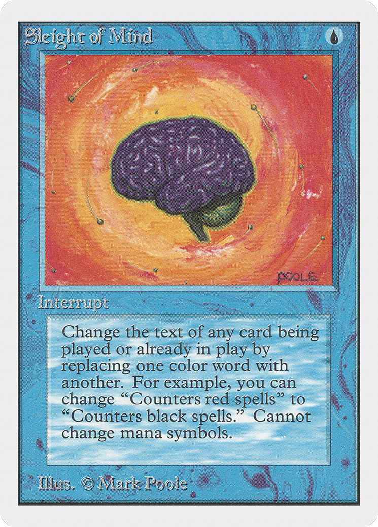 Sleight of Mind (2ED-) - Unlimited Edition