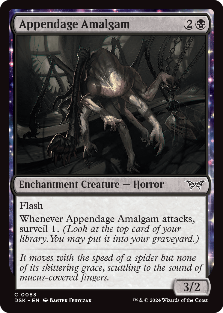 Appendage Amalgam (DSK-083) - Duskmourn: House of Horror: (enchantment)