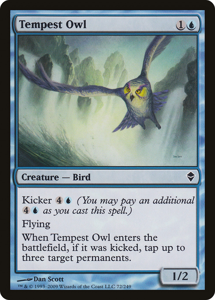Tempest Owl (ZEN-072) - Zendikar Foil