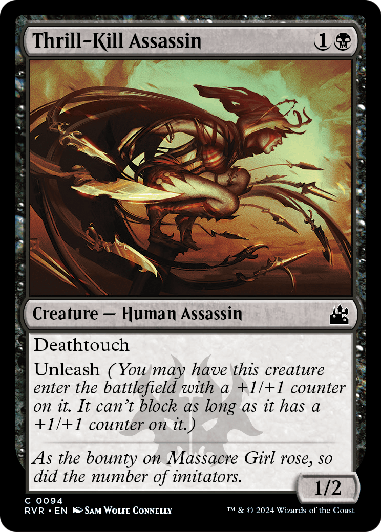 Thrill-Kill Assassin (RVR-094) - Ravnica Remastered