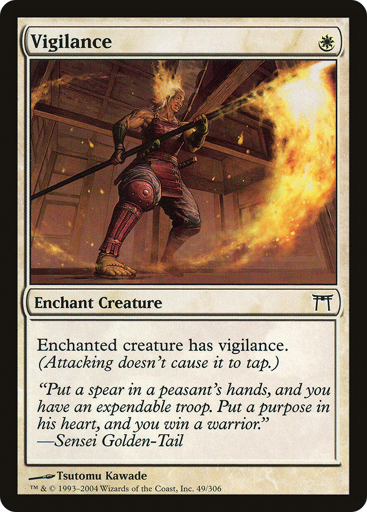 Vigilance (CHK-049) - Champions of Kamigawa