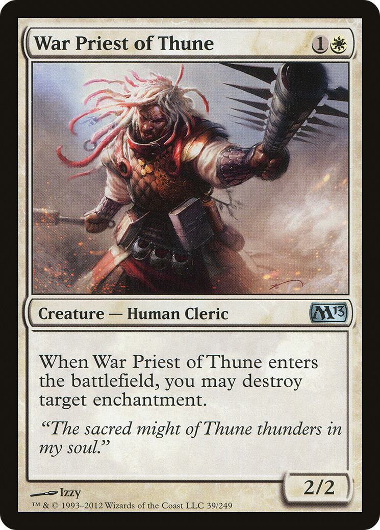 War Priest of Thune (M13-039) - Magic 2013