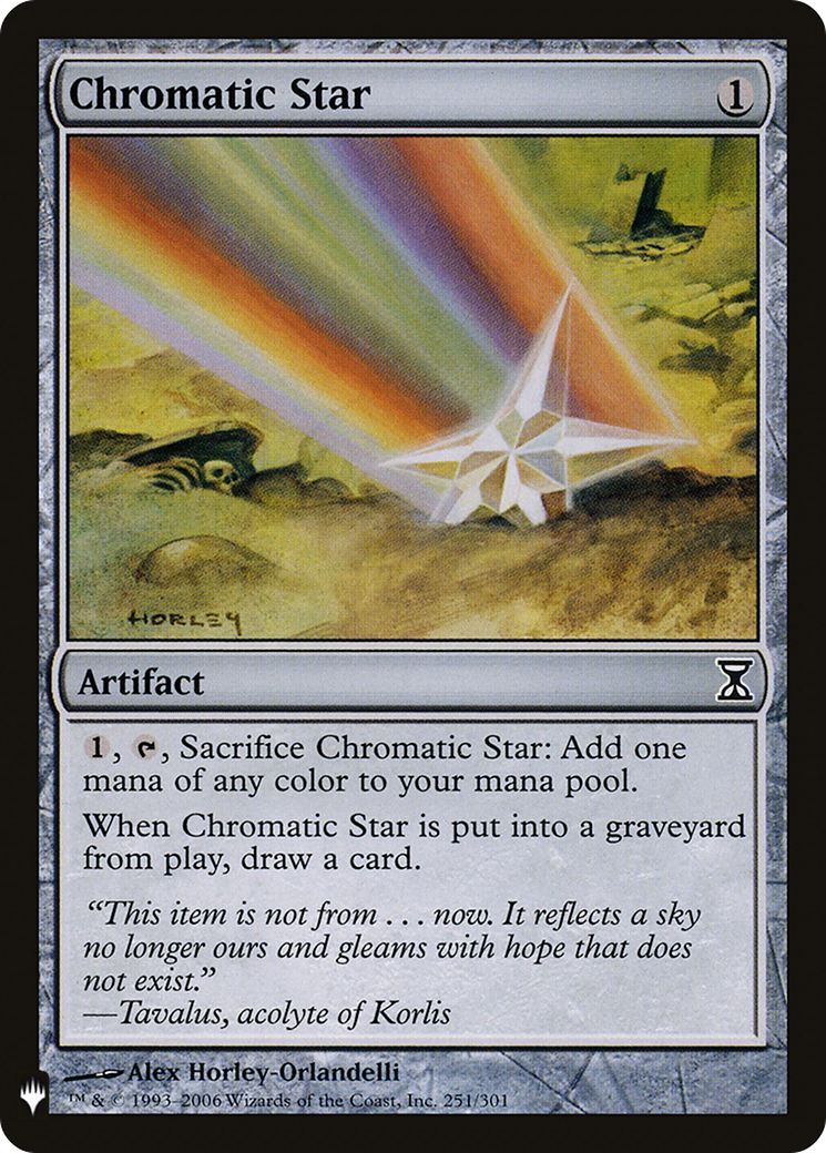 Chromatic Star (LIST-251) - The List