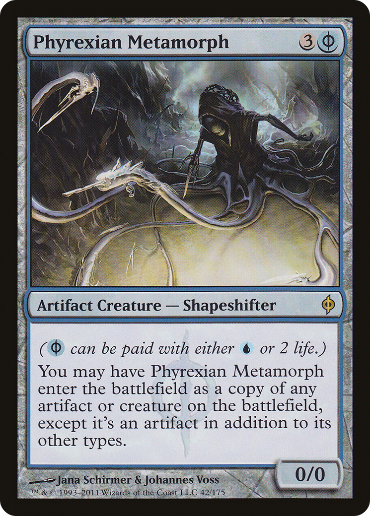 Phyrexian Metamorph (NPH-042) - New Phyrexia Foil