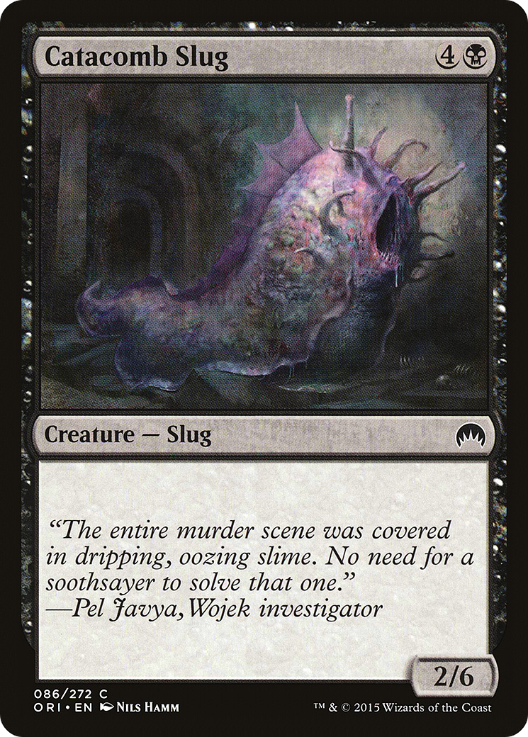 Catacomb Slug (ORI-086) - Magic Origins Foil