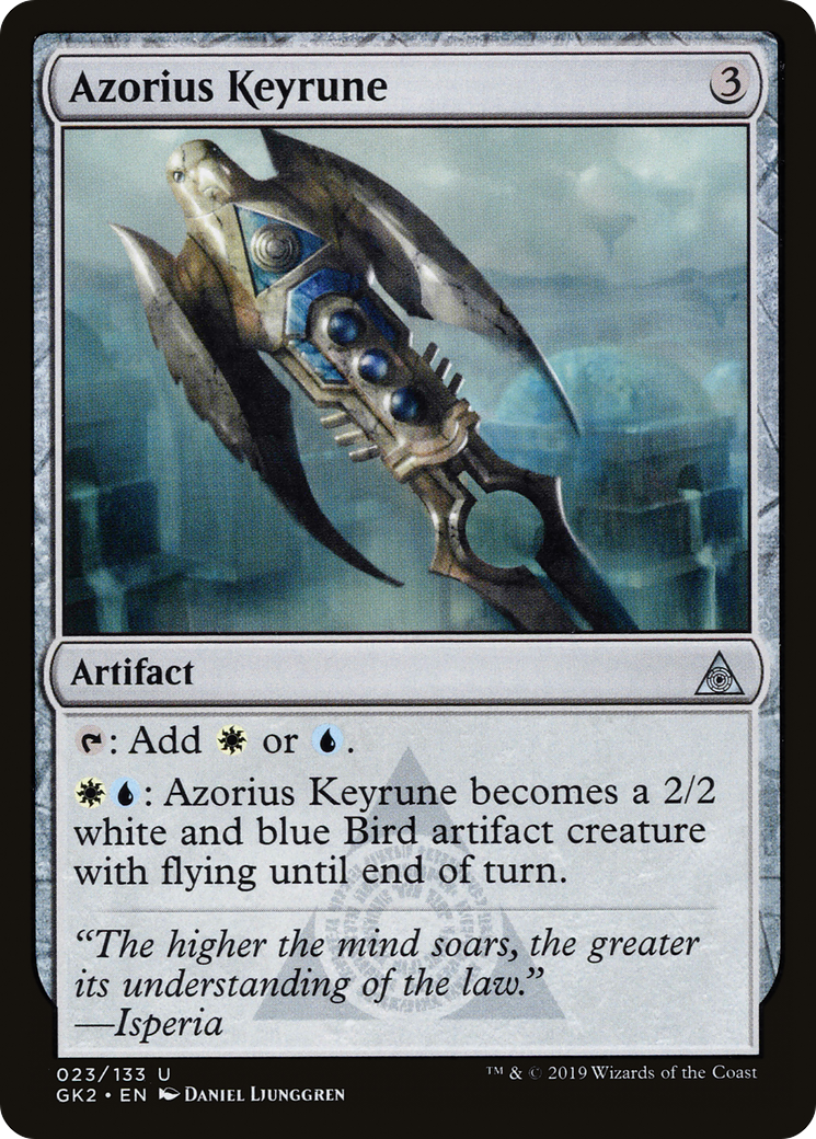 Azorius Keyrune (GK2-023) - RNA Guild Kit