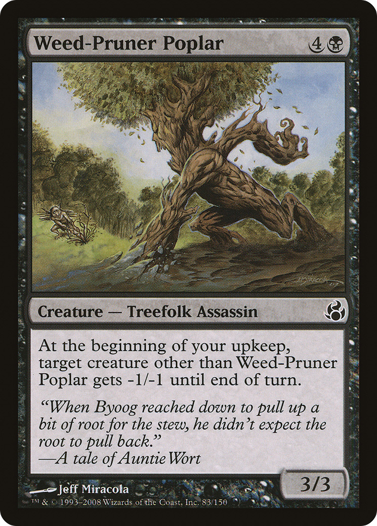Weed-Pruner Poplar (MOR-083) - Morningtide