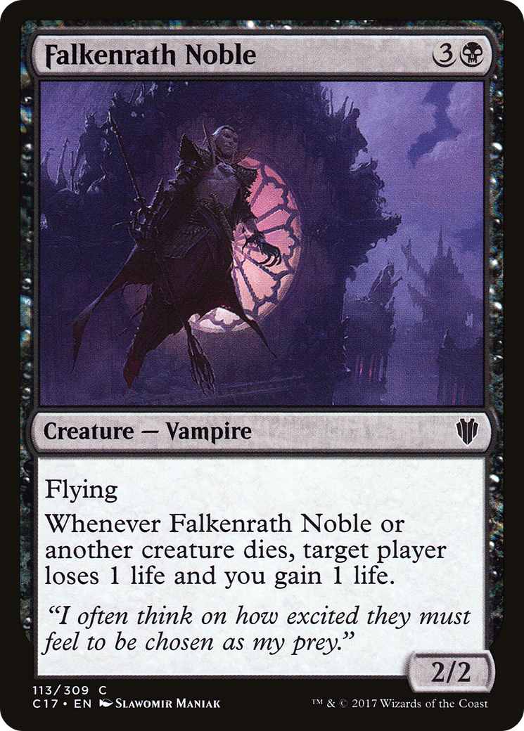 Falkenrath Noble (C17-113) - Commander 2017
