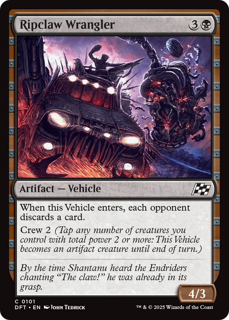 Ripclaw Wrangler (DFT-101) - Aetherdrift Foil