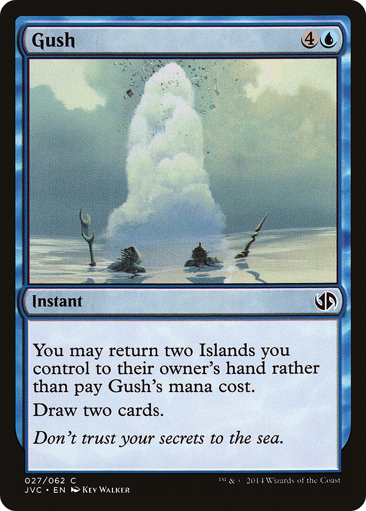 Gush (DD3-) - Duel Decks Anthology: Jace vs. Chandra