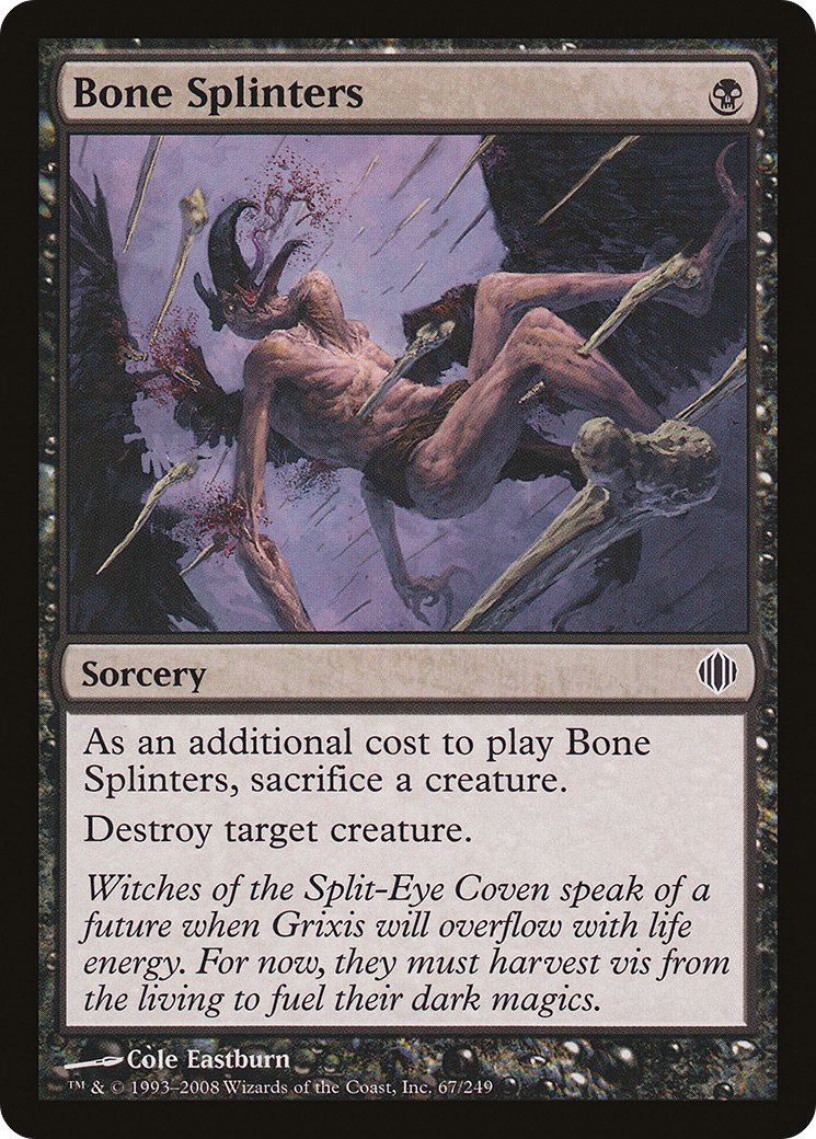Bone Splinters (ALA-067) - Shards of Alara