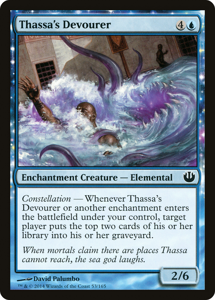 Thassa's Devourer (JOU-053) - Journey into Nyx: (enchantment) Foil