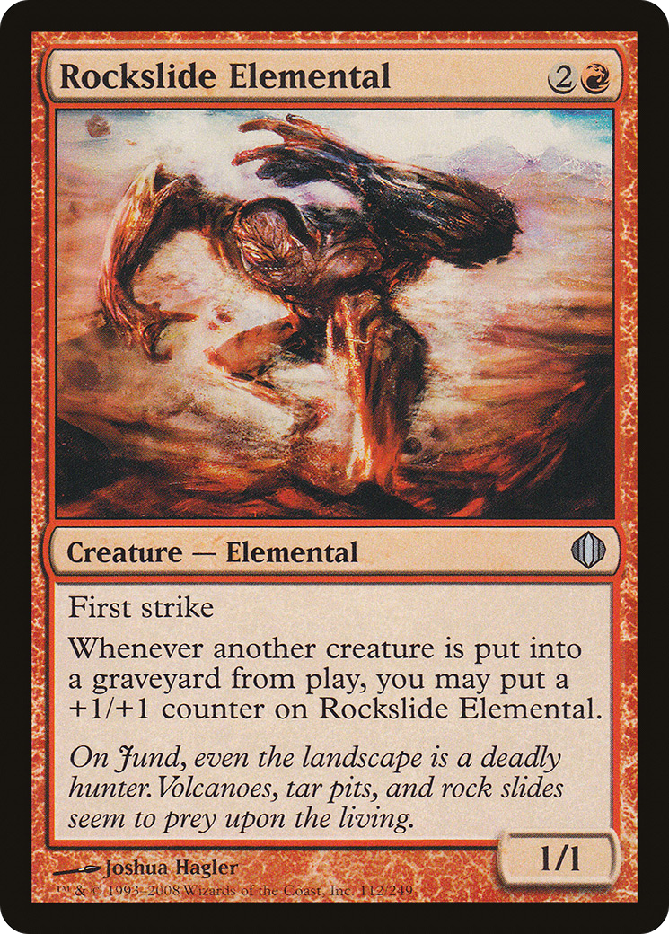 Rockslide Elemental (ALA-112) - Shards of Alara Foil
