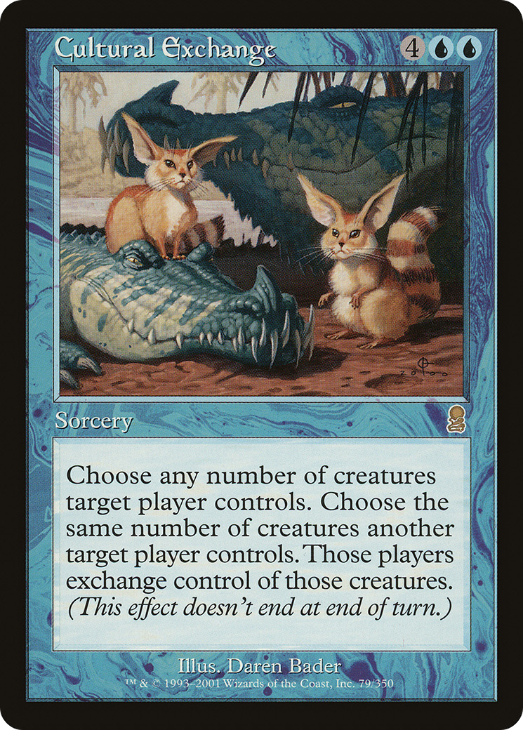 Cultural Exchange (ODY-079) - Odyssey Foil
