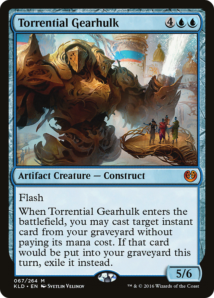 Torrential Gearhulk (KLD-067) - Kaladesh Foil