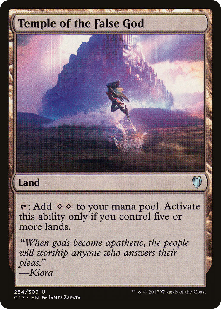 Temple of the False God (C17-284) - Commander 2017