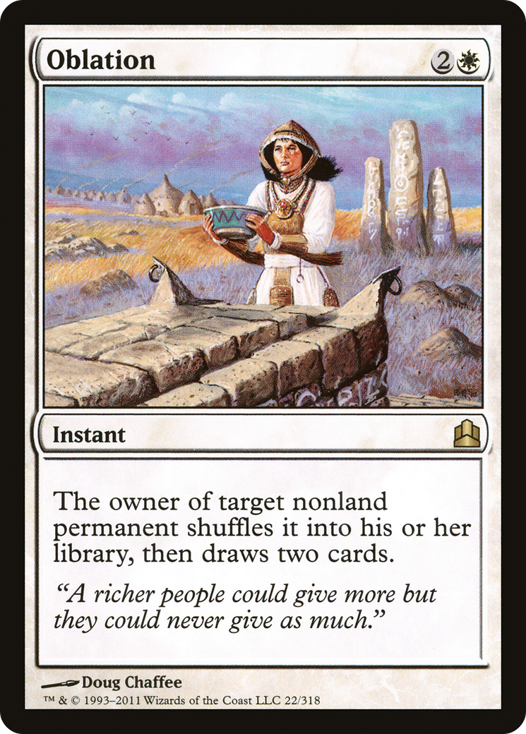 Oblation (CMD-022) - Commander 2011