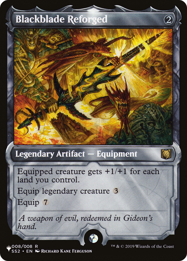 Blackblade Reforged (LIST-008/008) - The List