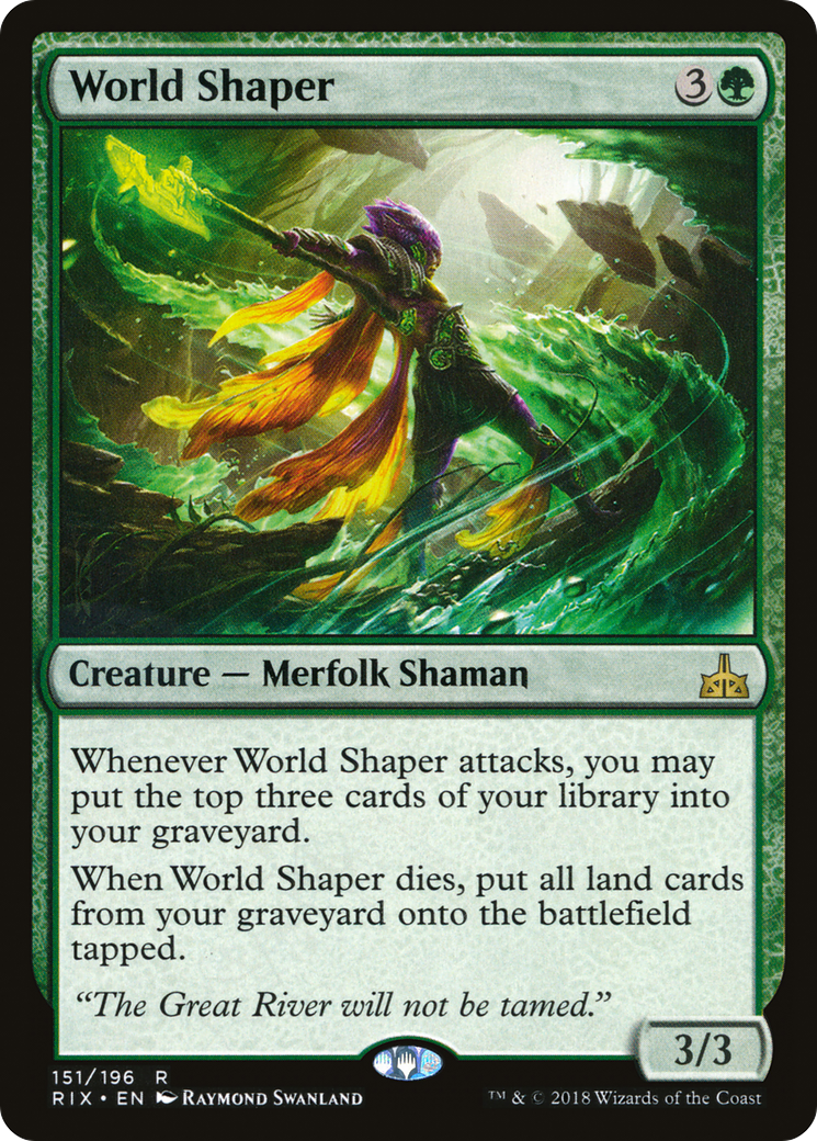 World Shaper (RIX-151) - Rivals of Ixalan Foil