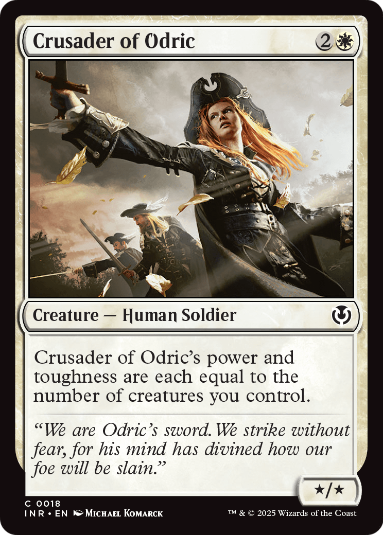Crusader of Odric (INR-018) - Innistrad Remastered Foil