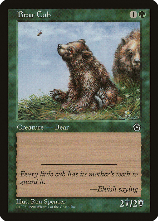 Bear Cub (P02-) - Portal Second Age
