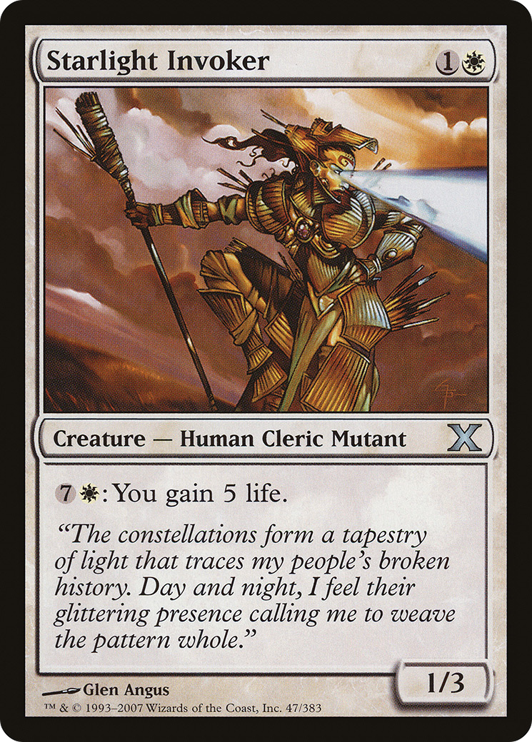 Starlight Invoker (10E-047) - Tenth Edition