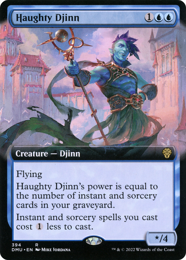 Haughty Djinn (Extended Art) (DMU-394) - Dominaria United: (Extended Art)