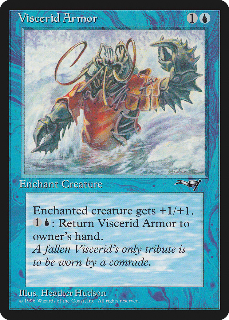 Viscerid Armor (Crashing Wave) (ALL-061) - Alliances