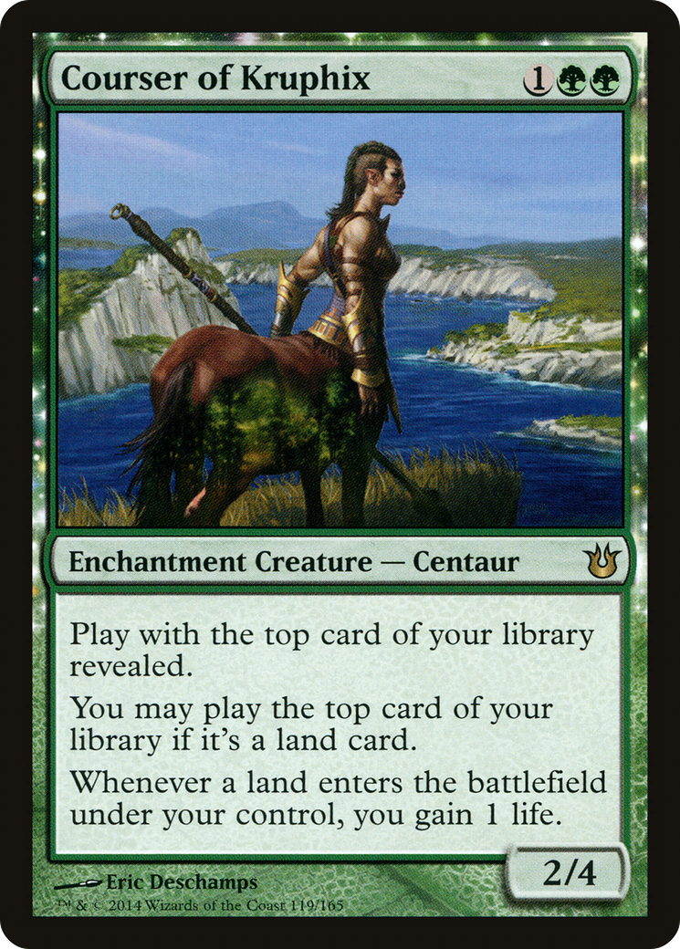 Courser of Kruphix (BNG-119) - Born of the Gods: (enchantment) Foil