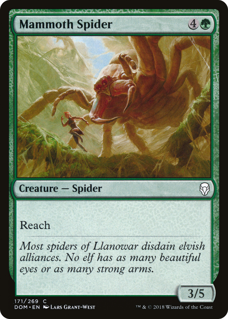 Mammoth Spider (DOM-171) - Dominaria